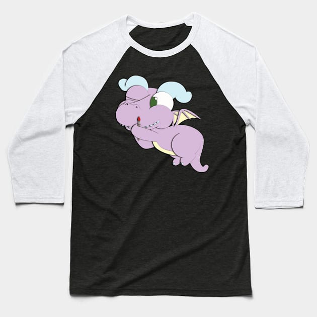 Artist Dragon Baseball T-Shirt by PaperStingRay